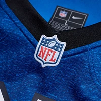 Maillot Nike Zaire Franklin bleu pour homme des Indianapolis Colts, match alternatif