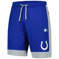 Men's Starter Royal/Gray Indianapolis Colts Fan Favorite Fashion Shorts