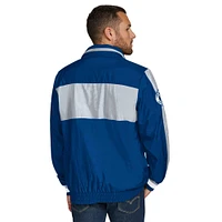 Men's Tommy Hilfiger Royal Indianapolis Colts Gael Lightweight Half-Zip Pullover Hoodie Jacket