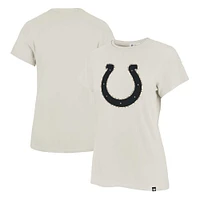Women's '47 Cream Indianapolis Colts Panthera Frankie T-Shirt