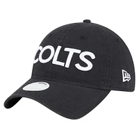 Women's New Era Black Indianapolis Colts Cece 9TWENTY Adjustable Hat