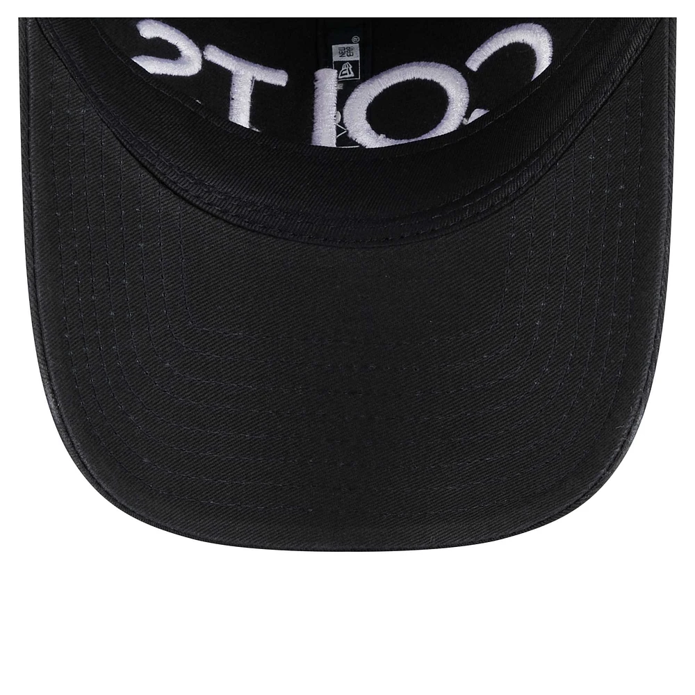 Women's New Era Black Indianapolis Colts Cece 9TWENTY Adjustable Hat