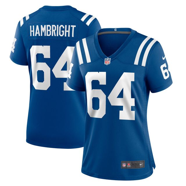Maillot de joueur match Nike Arlington Hambright Royal Indianapolis Colts pour femme