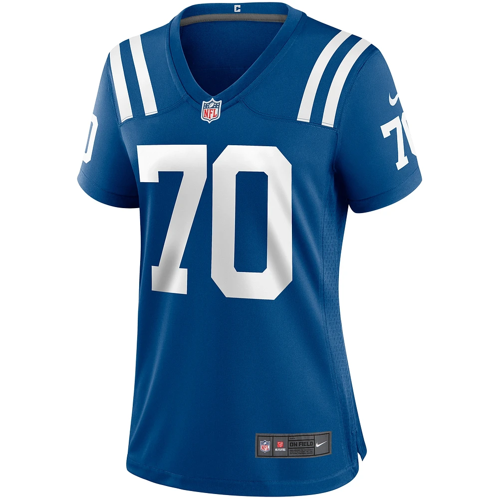 Women's Nike Art Donovan Royal Indianapolis Colts Game Retired Player Jersey