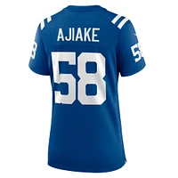 Women's Nike Austin Ajiake  Royal Indianapolis Colts Game Jersey