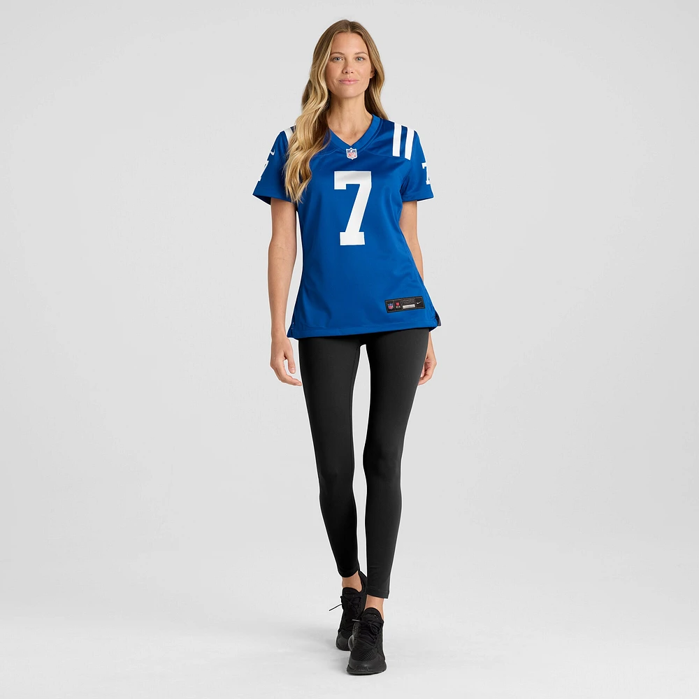 Women's Nike Charvarius Ward  Royal Indianapolis Colts Team Game Jersey