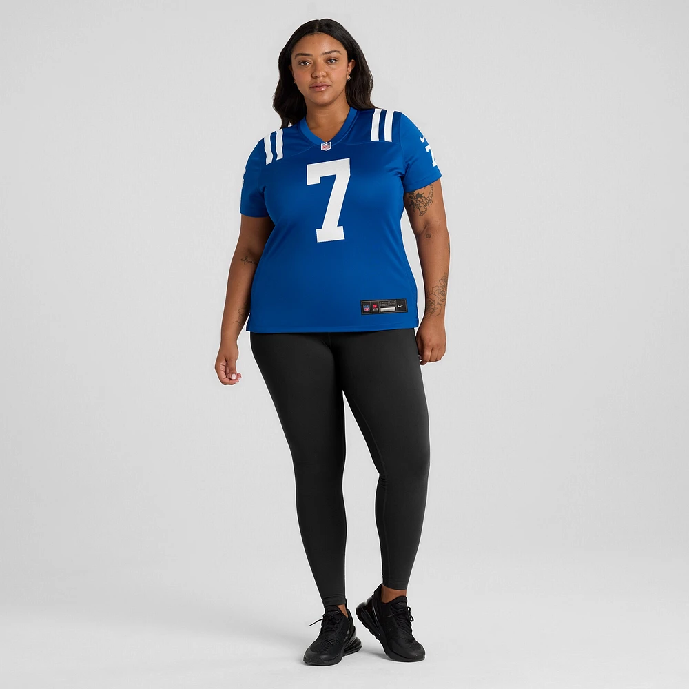 Women's Nike Charvarius Ward  Royal Indianapolis Colts Team Game Jersey