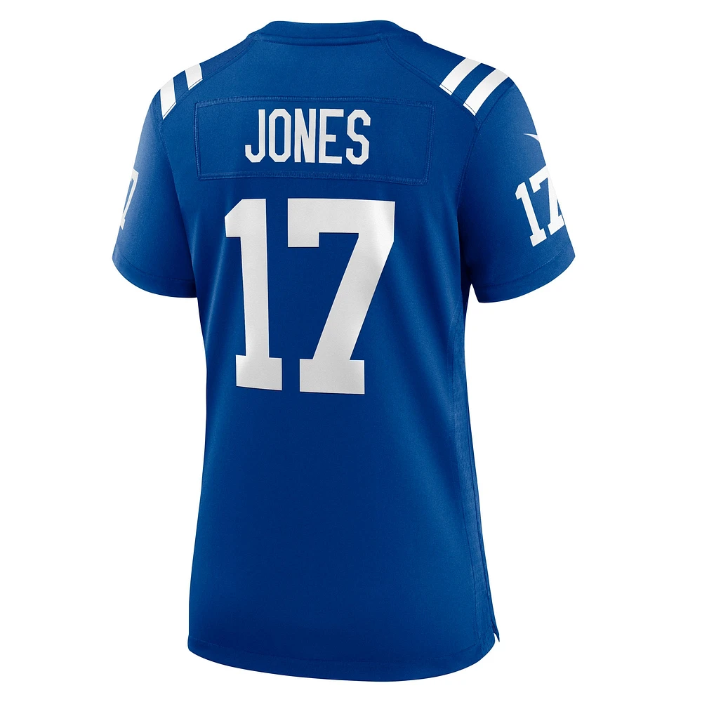 Women's Nike Daniel Jones  Royal Indianapolis Colts Team Game Jersey