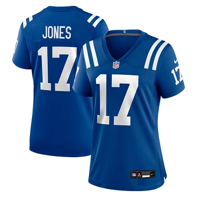 Maillot Nike Daniel Jones Royal Indianapolis Colts Team Game pour femme