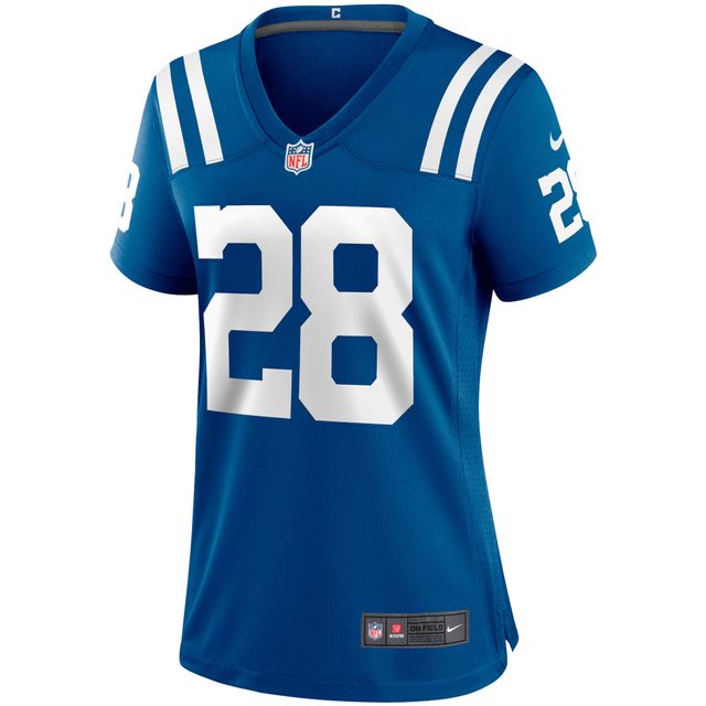 Maillot de match joueur Nike Jonathan Taylor Royal Indianapolis Colts pour femme