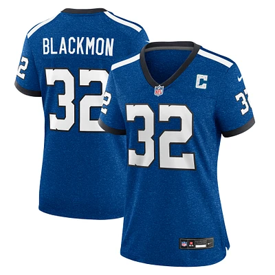 Maillot de match alternatif Indianapolis Colts Indiana Nights pour femme Nike Julian Blackmon