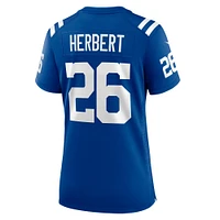 Women's Nike Khalil Herbert  Royal Indianapolis Colts Team Game Jersey