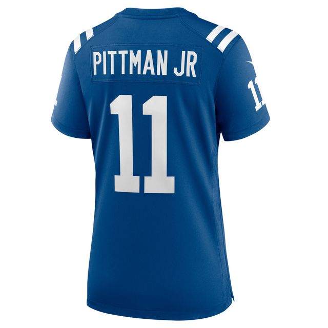Maillot de joueur match Nike Michael Pittman Jr. des Royal Indianapolis Colts pour femme
