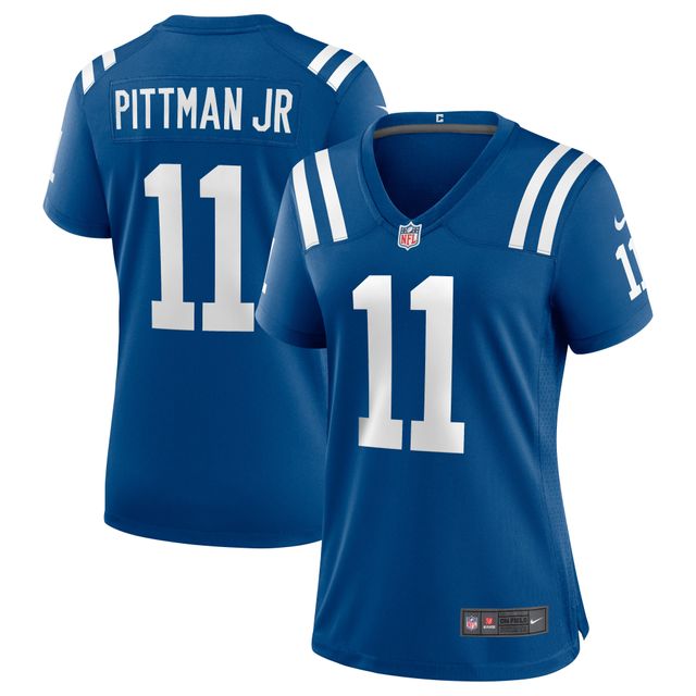 Maillot de joueur match Nike Michael Pittman Jr. des Royal Indianapolis Colts pour femme