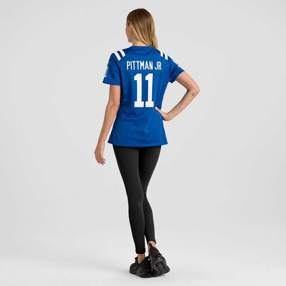 Women's Nike Michael Pittman Jr. Royal Indianapolis Colts Game Player Jersey