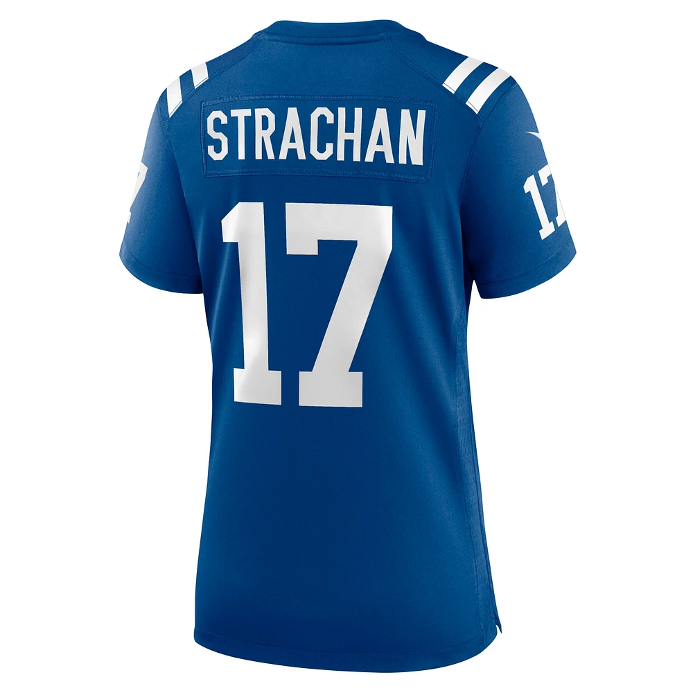 Women's Nike Mike Strachan Royal Indianapolis Colts Game Jersey