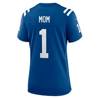 Women's Nike Number 1 Mom Royal Indianapolis Colts Game Jersey