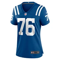 Maillot de match l'équipe Nike Ryan Hayes des Royal Indianapolis Colts pour femme