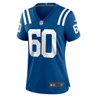 Women's Nike Tanor Bortolini  Royal Indianapolis Colts Game Jersey
