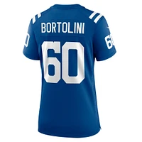 Women's Nike Tanor Bortolini  Royal Indianapolis Colts Game Jersey