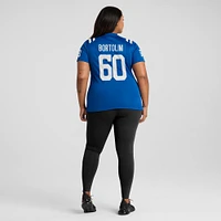 Women's Nike Tanor Bortolini  Royal Indianapolis Colts Game Jersey
