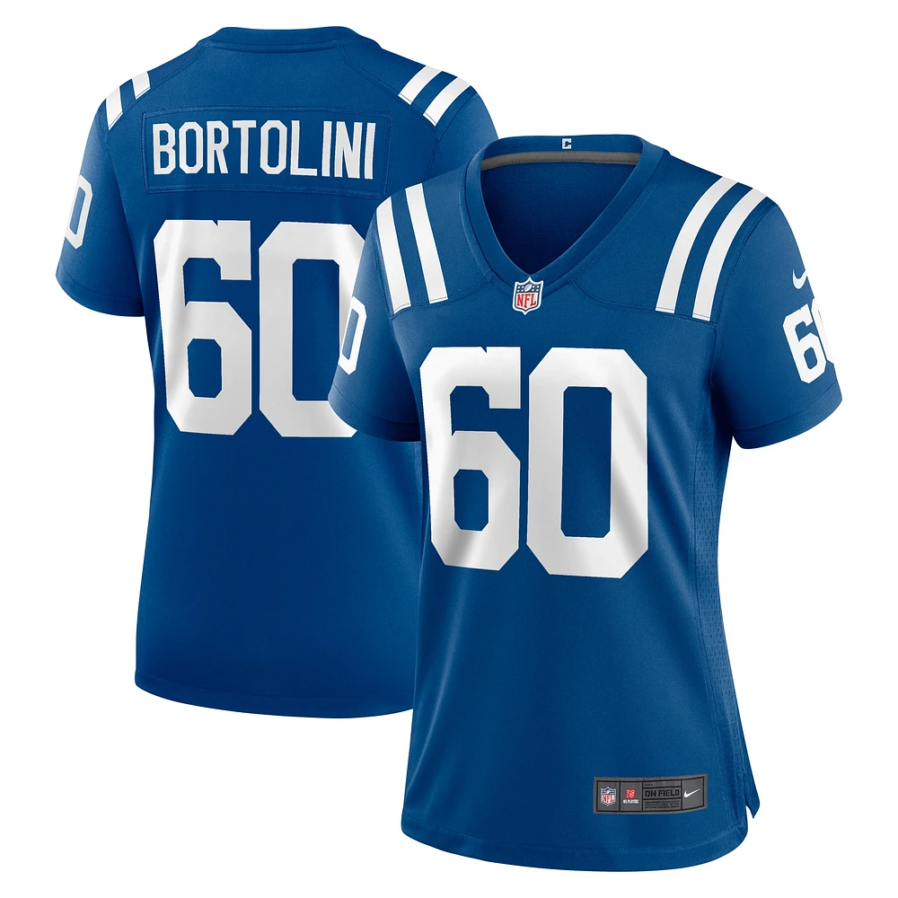 Women's Nike Tanor Bortolini Royal Indianapolis Colts Game Jersey