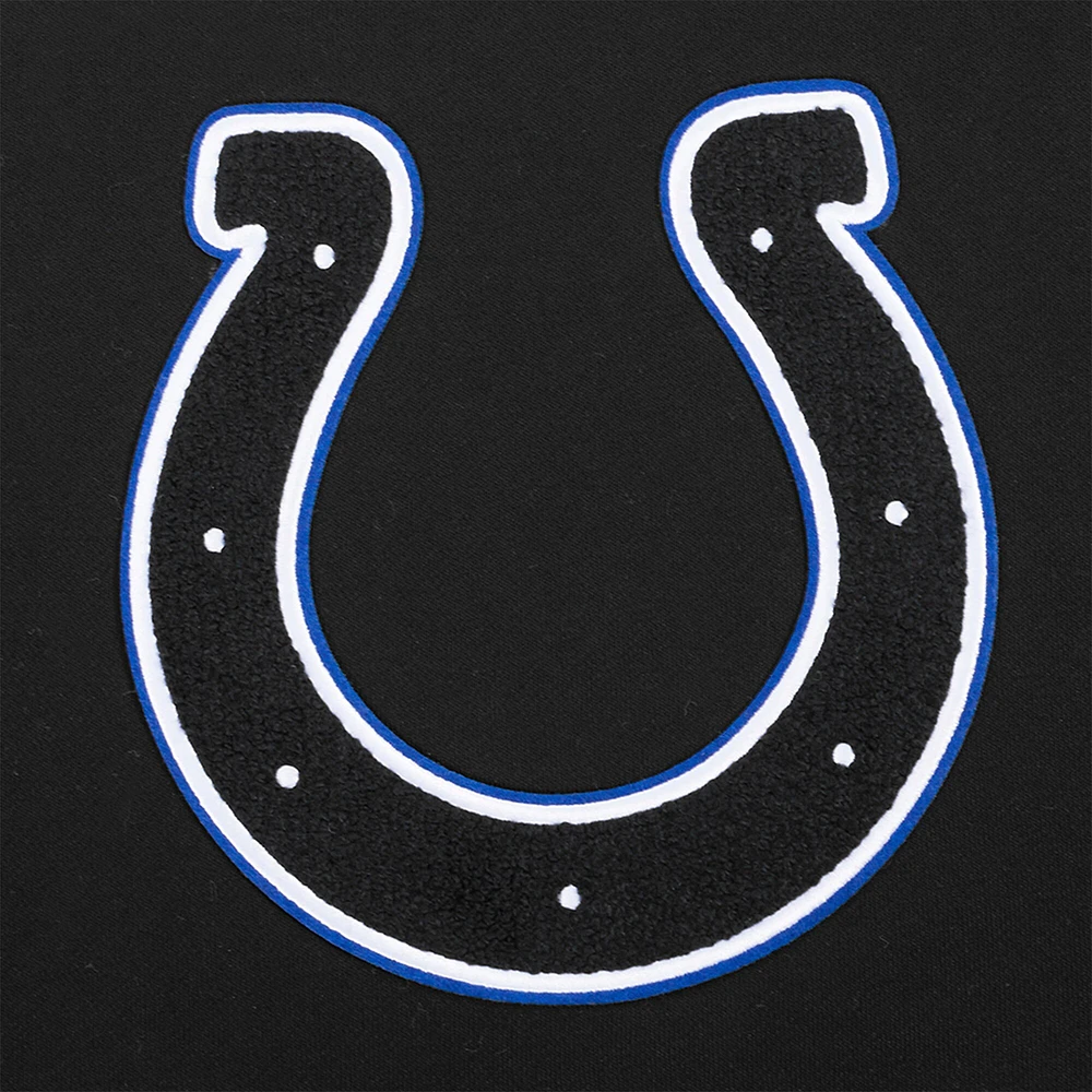 Women's Pro Standard  Black Indianapolis Colts Indiana Nights Crewneck Sweatshirt