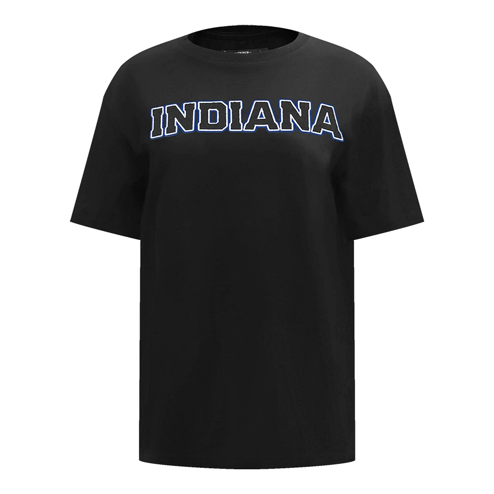Women's Pro Standard  Black Indianapolis Colts Indiana Nights Oversized T-Shirt