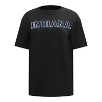 Women's Pro Standard  Black Indianapolis Colts Indiana Nights Oversized T-Shirt