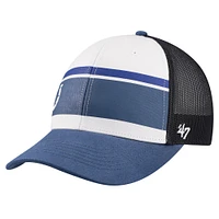 Casquette réglable de camionneur Indianapolis Colts Cove '47 pour jeunes, blanc/bleu
