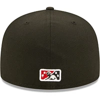 NWE ININDI NOIR ALT2 MIB AUTHENTIC COLLECTION 59FIFTY HATMENHIC