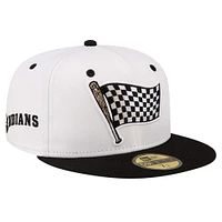 Men's New Era Black Indianapolis Indians Theme Night Indy 500 59FIFTY Fitted Hat