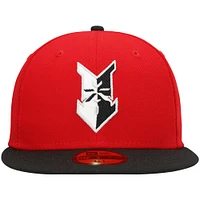 NWE ININDI RED HOME MIB AUTHENTIC COLLECTION 59FIFTY HATMENHIC