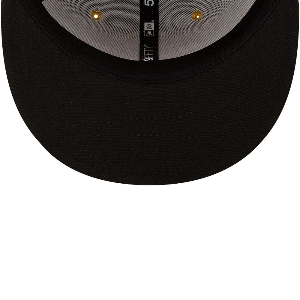 Men's New Era White Indianapolis Indians Theme Night Prospect 59FIFTY Fitted Hat