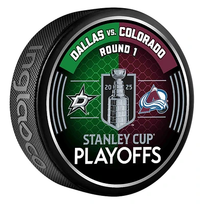 Duel de hockey entre les Stars de Dallas et l'Avalanche du Colorado lors du premier tour des séries éliminatoires de la Coupe Stanley 2025