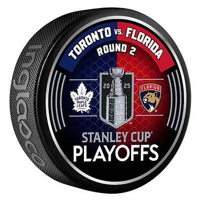 Duel de hockey entre les Maple Leafs de Toronto et les Panthers de la Floride lors du deuxième tour des séries éliminatoires de la Coupe Stanley 2025