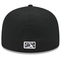 Men's New Era Black Inland Empire 66ers Theme Nights Fontana  59FIFTY Fitted Hat