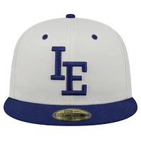 Men's New Era Khaki Inland Empire 66ers Theme Night Kings 59FIFTY Fitted Hat