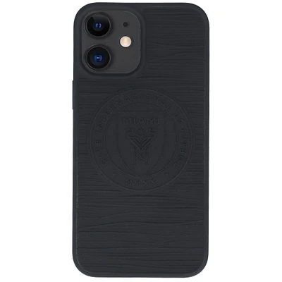 Black Inter Miami CF iPhone Logo Soft Matte Case