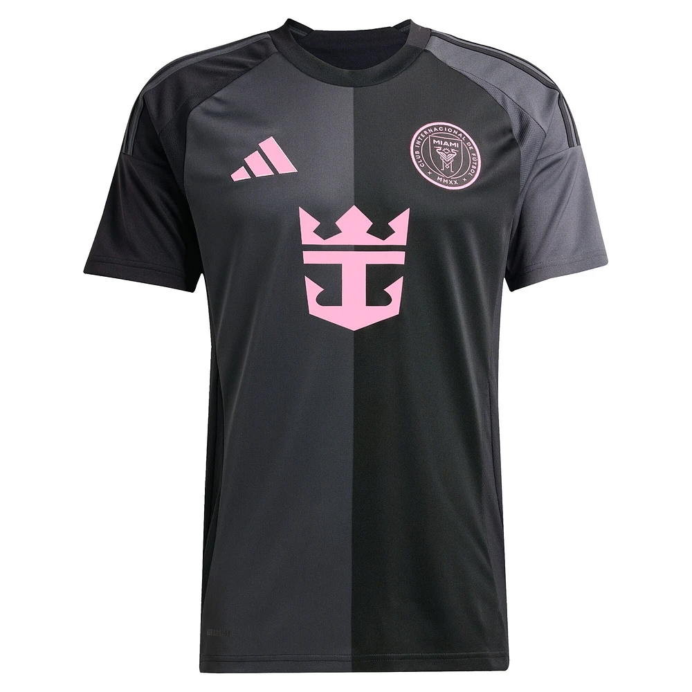 Men's adidas Luis Suarez Black Inter Miami CF 2025 The Fortitude Kit Replica Player Jersey