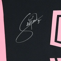 Sergio Busquets Inter Miami CF Autographed Match-Used #5 Black adidas Jersey vs. Columbus Crew on October 2, 2024 - Size L