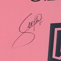 Sergio Busquets Inter Miami CF Autographed Match-Used #5 Pink adidas Jersey vs. New England Revolution on October 19, 2024 - Size L