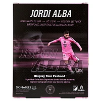 Signables Jordi Alba Ramos Inter Miami CF 2024 Signature Sports Collectible