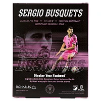 Signables Sergio Busquets Inter Miami CF 2024 Signature Sports Collectible