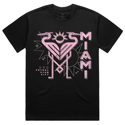 Unisex Peace Collective Black Inter Miami CF Vintage T-Shirt