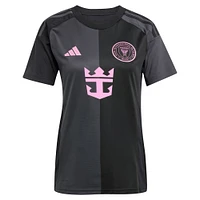 Women's adidas Lionel Messi Black Inter Miami CF 2025 The Fortitude Kit Replica Player Jersey