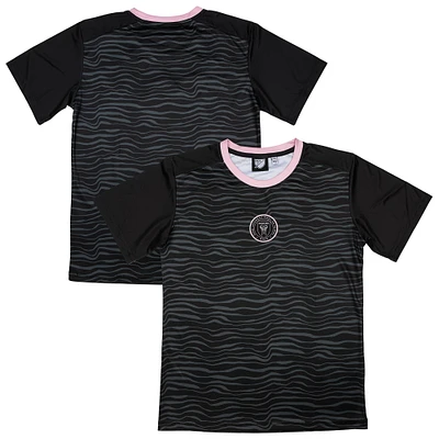 T-shirt noir à domicile de l'Inter Miami CF pour jeunes sportifs