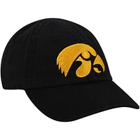 Chapeau ajustable Top of the World Iowa Hawkeyes Mini Me noir pour bébé