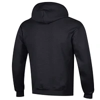 Men's Champion  Black Iowa Hawkeyes Basic Arch Fleece Pullover Hoodie