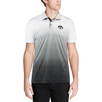 Men's Colosseum Heathered Gray Iowa Hawkeyes Magic Team Logo Polo
